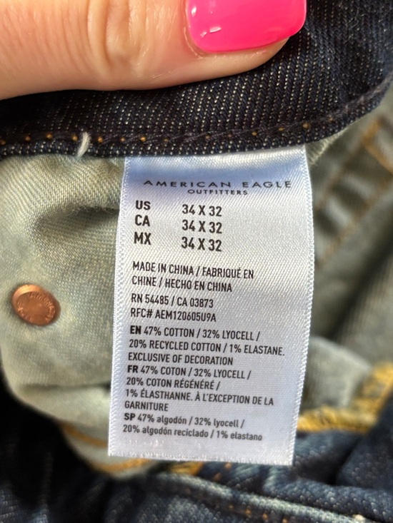 American Eagle 34/32 easy flex original bootcut jeans - Picture 4 of 11